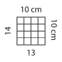 ilmek sayisi 14 x 13